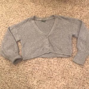 Soft and cozy crop sweater.